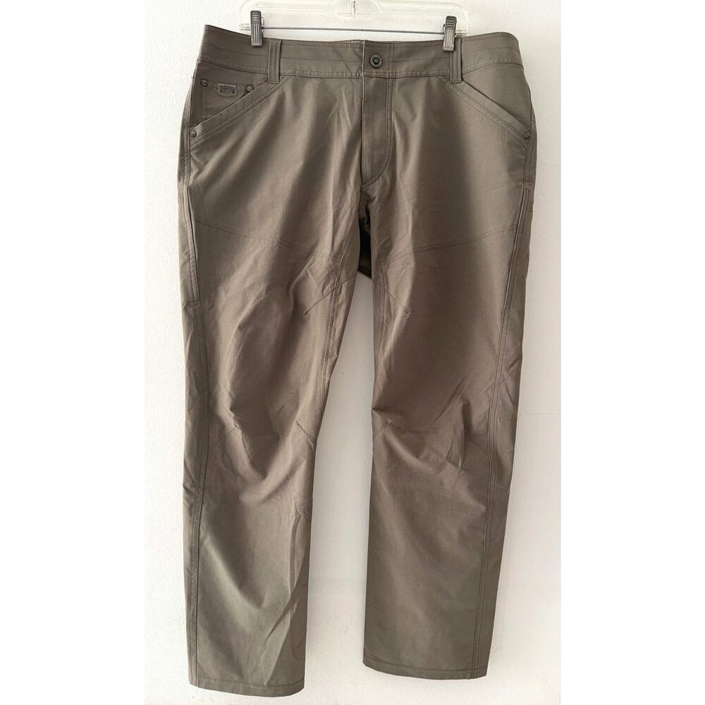 Kuhl Silencr Pants NWOT Storm Khaki Ripstop Stretch Pockets Size 38x30